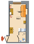 План апартаментов ID 384: Графский переулок, 7