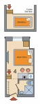 План апартаментов ID 378: Коломенская ул, 20