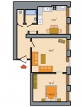 План апартаментов ID 330: Рубинштейна улица, 30