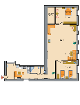 План апартаментов ID 324: Пушкинская улица, 8