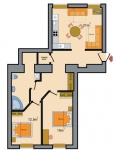 План апартаментов ID 332: Караванная улица, 5