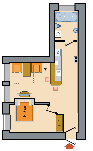 План апартаментов ID 346: Садовая улица, 7/9