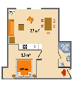План апартаментов ID 125: Невский проспект, 142